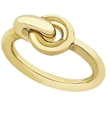 Breil Minimalist Gold Plated Ring TJ347 - Circuit: 52mm