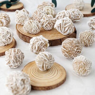 Natural Desert Rose Stone Display Decorations