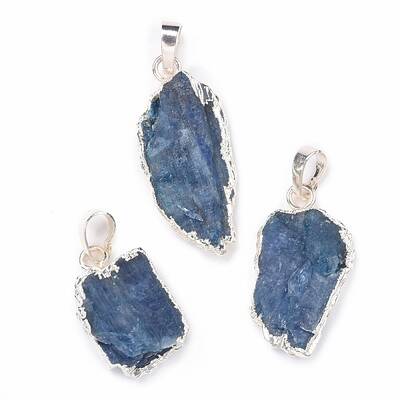 Natural Kyanite Pendants