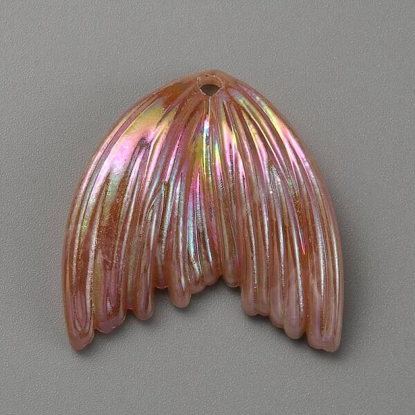 Grandient Color Opaque Resin Pendants