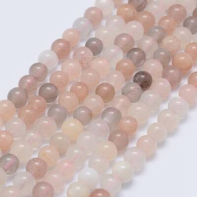 Natural Multi-Moonstone Beads Strands
