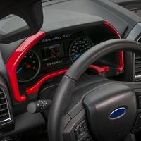 For Ford F150 Super Duty 2015-2020 Dashboard Trim Dash Board Dashboard Instrument Gauge Cluster Dash Fascia Trim Panel Garnis...