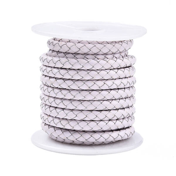 Braided Cowhide Leather Cord