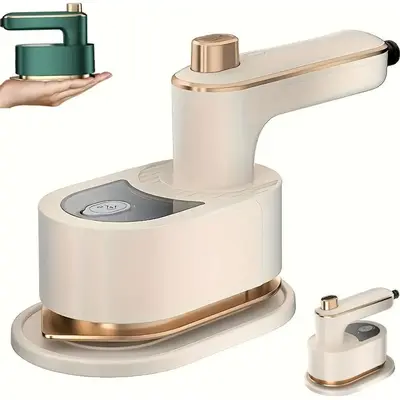 Portable Mini Travel Iron Steamer for Clothes - Handheld Travel Size Ironing Machine, Compact Design for Small Dresses and Sh...