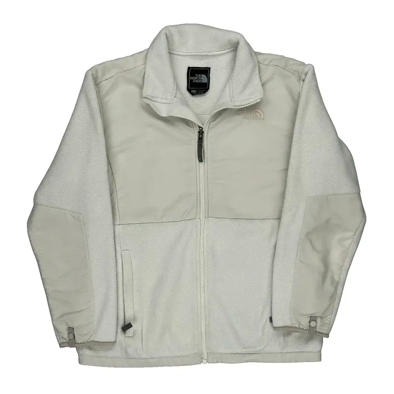 Age 13 The North Face Fleece Jacket - XL Cream Polyester