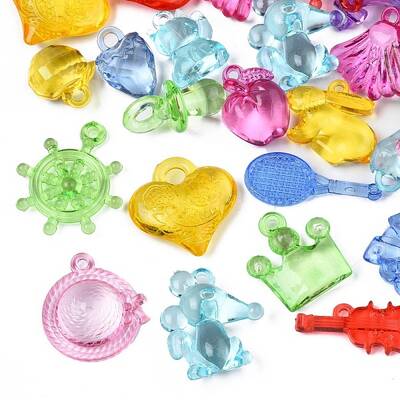 Transparent Acrylic Pendants