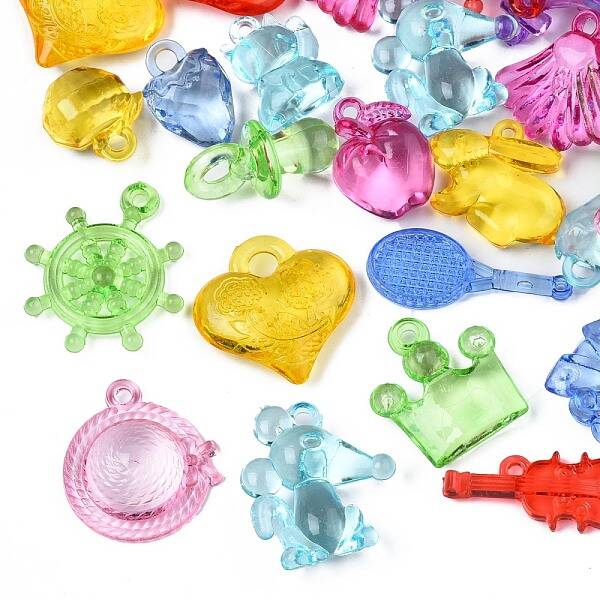 Transparent Acrylic Pendants