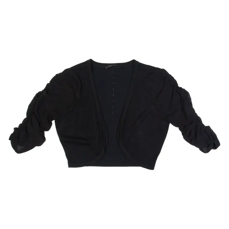 COAST Womens Cropped Top Black S