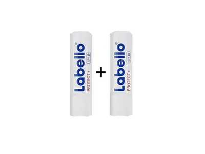 Labello Protect+ SPF15 Lip Stick 2x4.8g