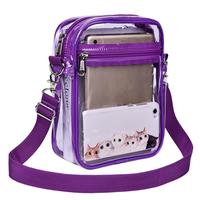 Clear Crossbody Bag - Transparent Messenger Bag for Concerts Sporting Events & Daily Use 8.3\