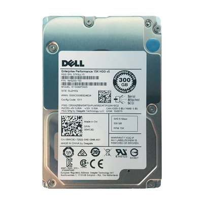 6WC9D Dell 300GB 12Gb/s SAS 15000 2.5-Inch Hard Drive