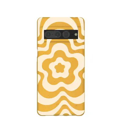 Honey Morning Flower Google Pixel 7 Pro Case
