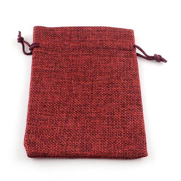 Burlap Packing Pouches Drawstring Bags