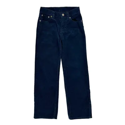 Age 7 Polo By Ralph Lauren Cord Trousers - Small Blue Cotton