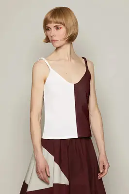 Dolly Vest (Burgundy) | size: M