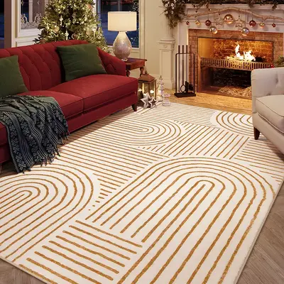 ăFallFreshnessăLahome Abstract Washable Rug, Non-Slip Soft Bedroom Rugs Stain Resistant, Ultra-Thin Rugs for Living Room ...
