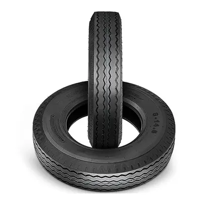 Garvee Heavy Duty Trailer Tires 8-14.5 14PR, Load Range G Speed Range J, 3040 LBS Max Load, for Flatbed Livestock Utility Tra...