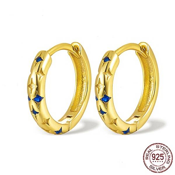 925 Sterling Silver Hoop Earrings