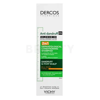 Vichy Dercos Shampoo condizionante dermatologico antiforfora 2 in 1 200 ml