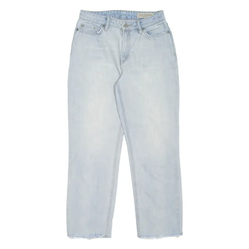 ALL SAINTS Ella Womens Jeans Blue Regular Mom W27 L25