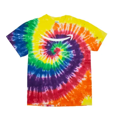 PORT & COMPANY Tie Dye T-Shirt Purple Short Sleeve Mens M