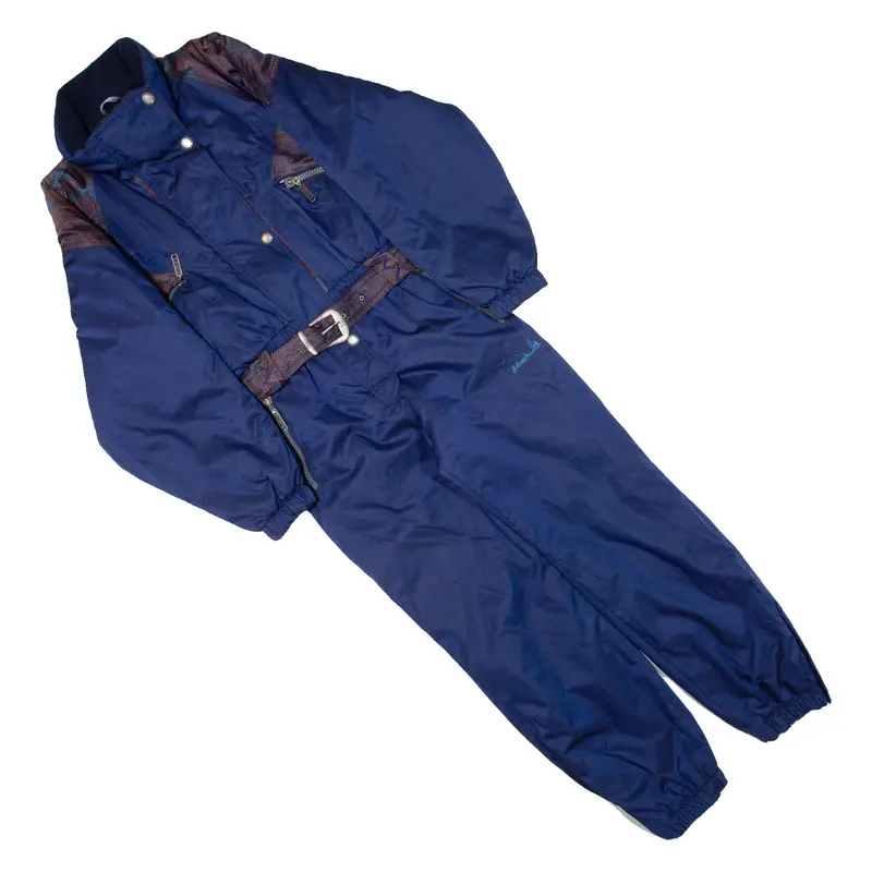 STORY Insulated Womens Ski Suit Blue Relaxed UK 16 W30 L29