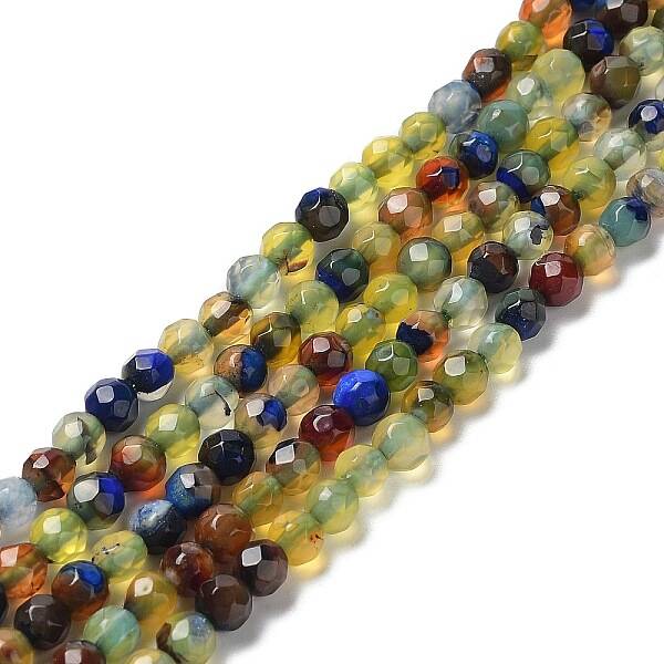 Natural Agate Beads Strands