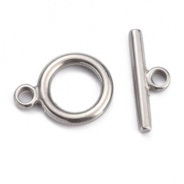 Non-Tarnish 304 Stainless Steel Toggle Clasps