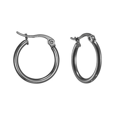 304 Stainless Steel Hoop Earrings