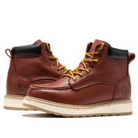 Workboots for Men Soft toe Slip Resistant, Oil Resistant  Roofing botas Comfort Leather Insole Foam Boy Moisture Wicking High...