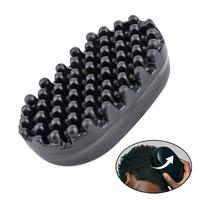 Portable Hair Curling Brush, Durable Rubber Hair Twist Comb, Professional Hygienic Hair Styling Tools for Women & Men, Valent...