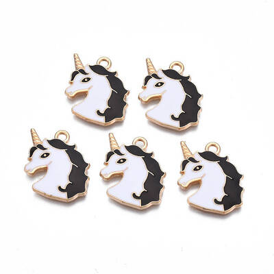 Alloy Enamel Pendants