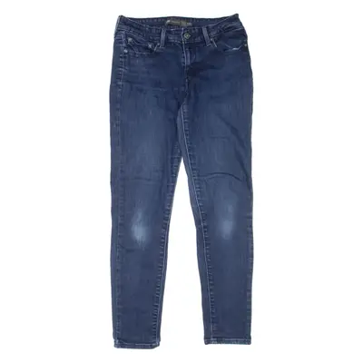 LEVI'S Mid Rise Womens Jeans Blue Slim Skinny W28 L27
