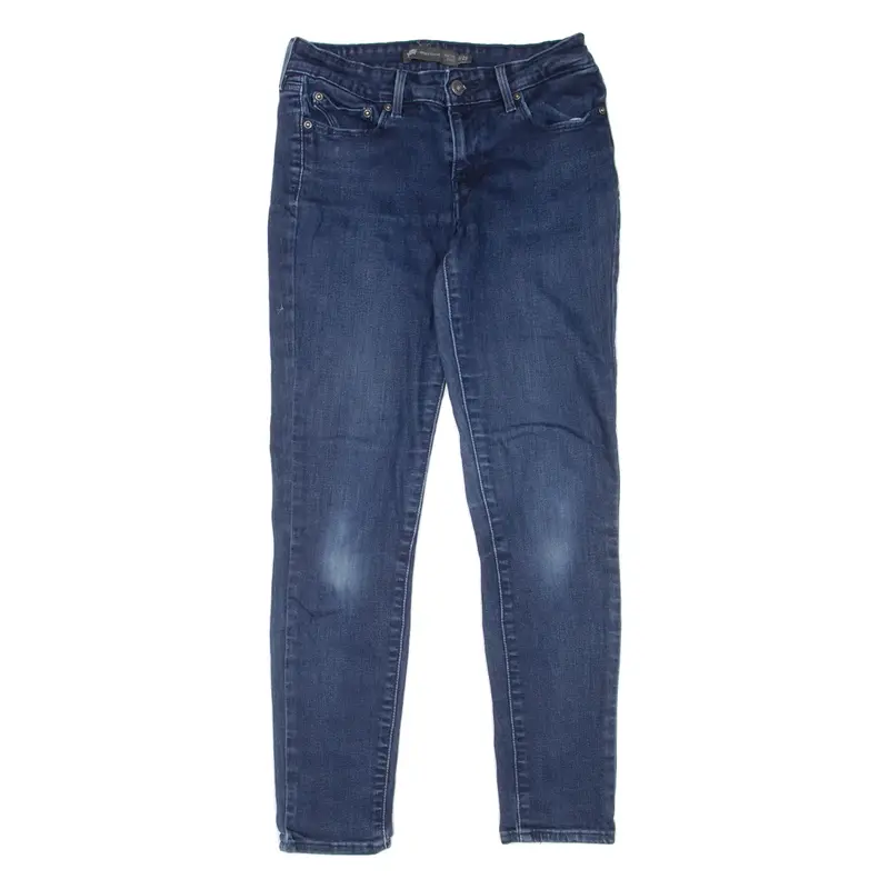 LEVI'S Mid Rise Womens Jeans Blue Slim Skinny W28 L27