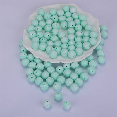 Round Silicone Focal Beads