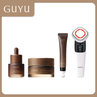GUYU Ginseng Anti-Aging Skincare Set - Face Cream, Serum, Eye Cream, beauty device | wrinkle solution, Skin Tightening, Facia...