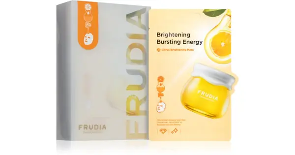 Frudia Citrus Illuminating Face Mask In Fabric 10X20 Ml