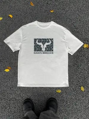 Men's Bull Head & Letter Print Round Neck Tee, Regular Fit Trendy Casual Graphic Short Sleeve T-Shirt for Daily Wear, Men's...