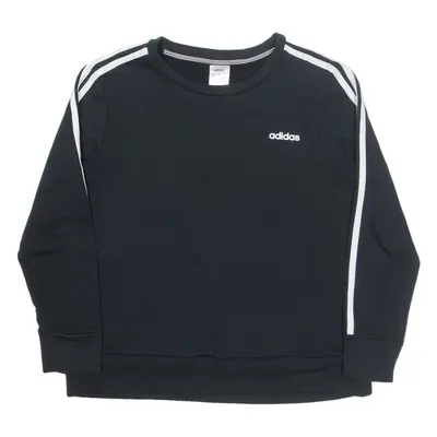 ADIDAS Mens Sweatshirt Black L