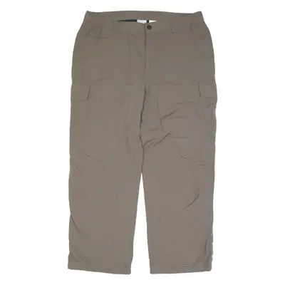 COLUMBIA Outdoor Mens Trousers Brown Regular Straight W34 L26