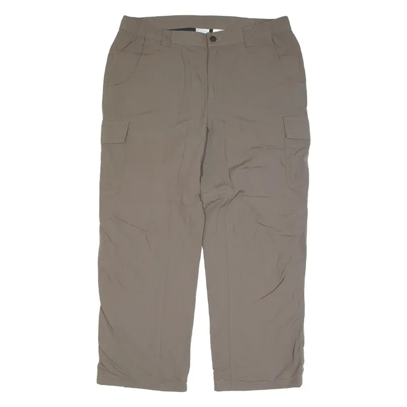 COLUMBIA Outdoor Mens Trousers Brown Regular Straight W34 L26