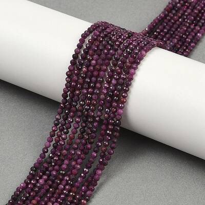 Natural Ruby Beads Strands