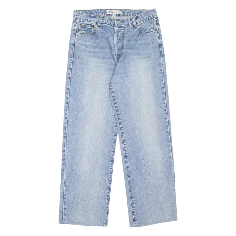 YES OR NO Lea Womens Jeans Blue Regular Skinny Stone Wash W28 L27