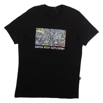 THE NORTH FACE Mens T-Shirt Black S