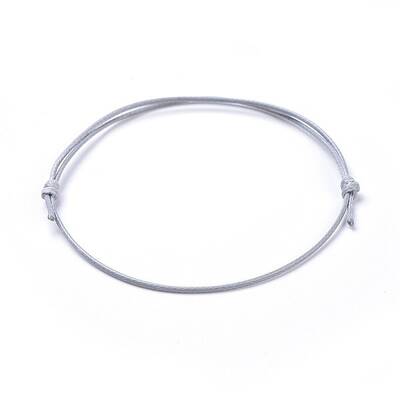 Eco-Friendly Korean Waxed Polyester Cord Bracelet Making