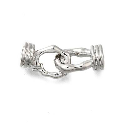 Brass Fold Over Clasps