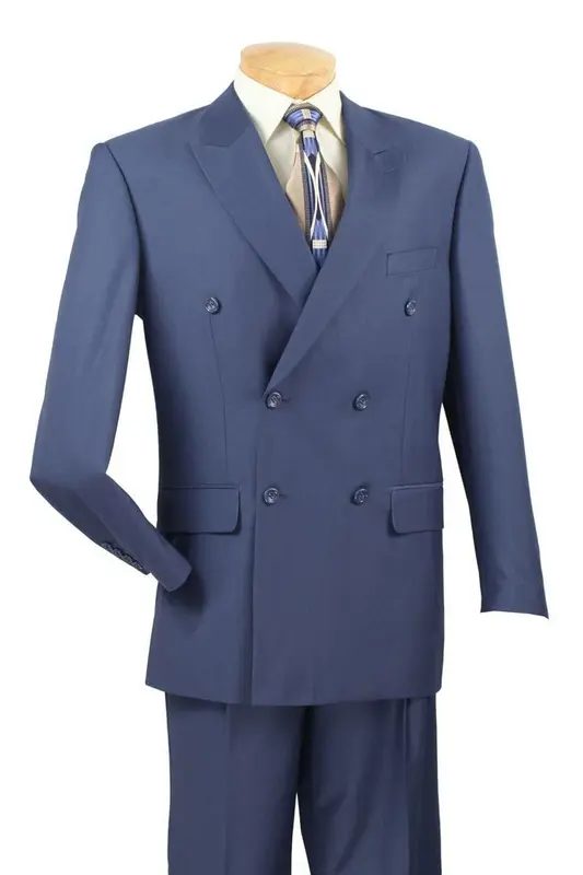 High-Quality Construction 2 Button Suit For Men MiniStripe Ultimate Tayloring&Wool