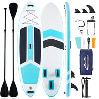 Premium SUP Inflatable Stand Up Paddle Board with 2-in-1 Paddle, Wide Stable Design, Non-Slip Comfort Deck for Adults & Youth...