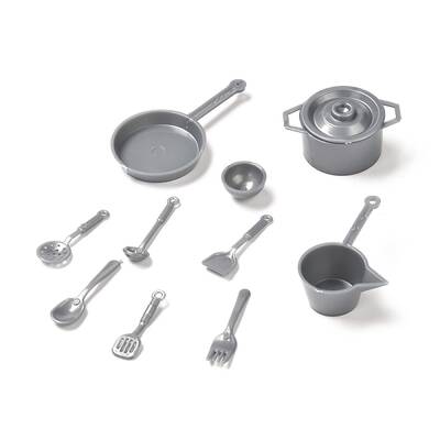 10Pcs DIY Plastic Miniature Kitchenware Set