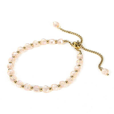 Golden 304 Stainless Steel Chain Slider Bracelets